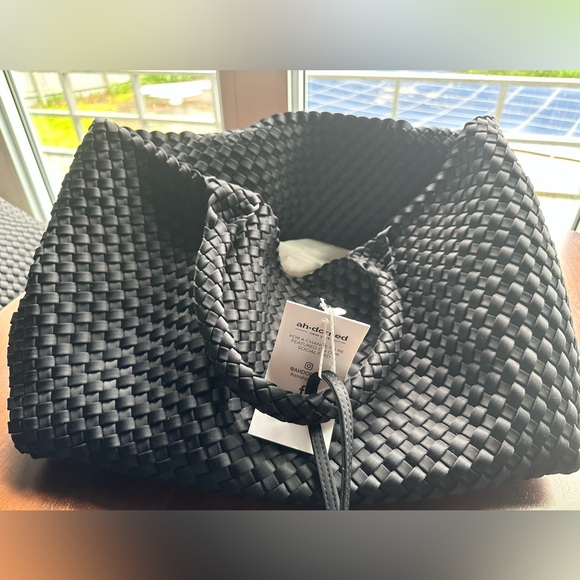 Ah•Dorned durable woven neoprene tote - Picture 2 of 6